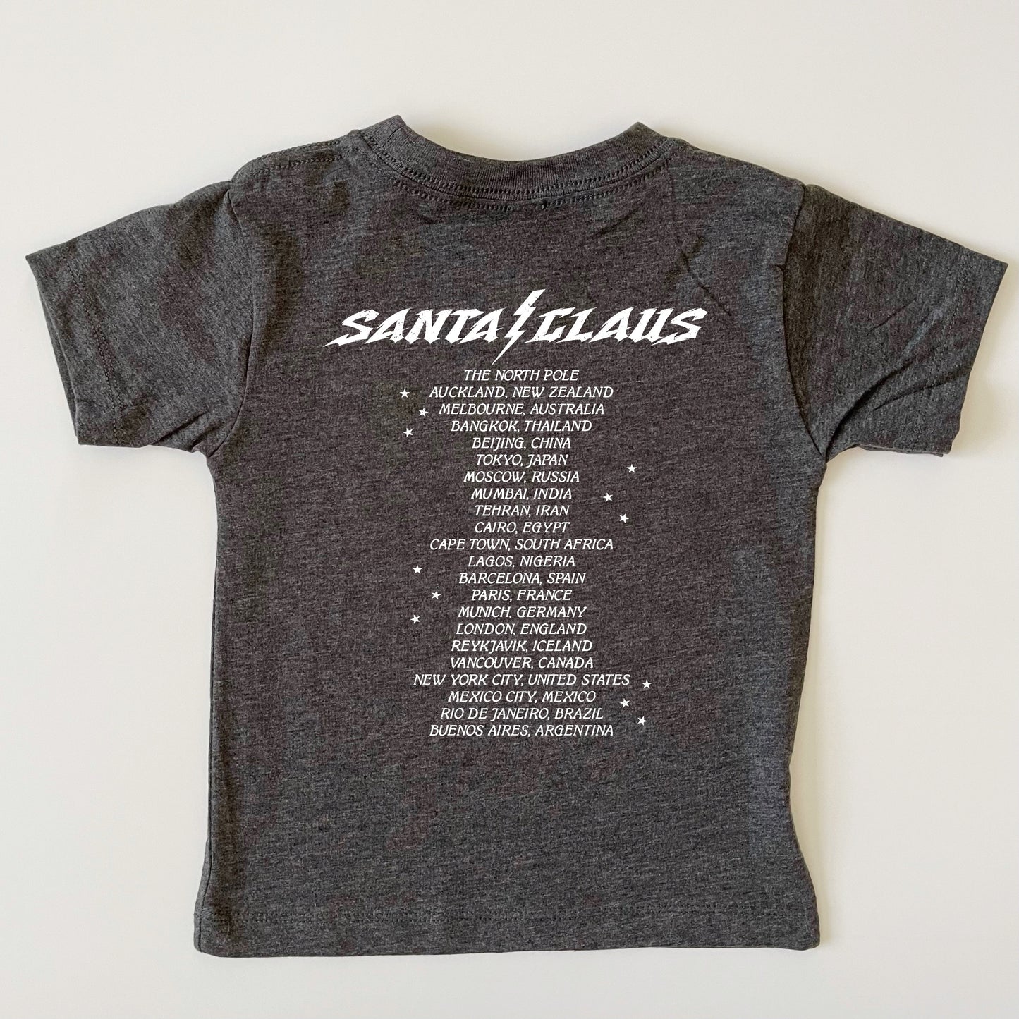 Santa Claus World Tour Tee  |  Toddler + Infant