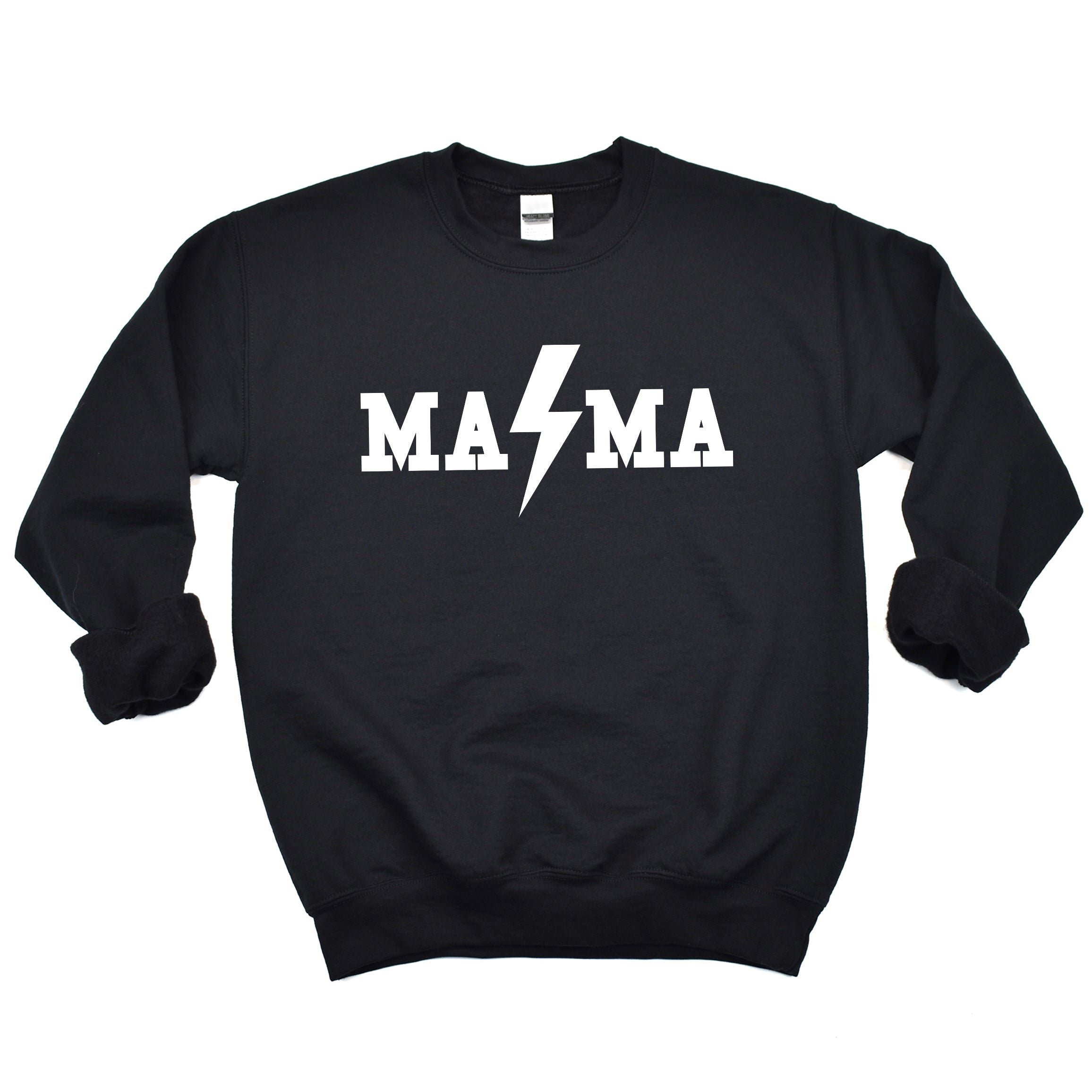 Mama lightning bolt discount sweatshirt